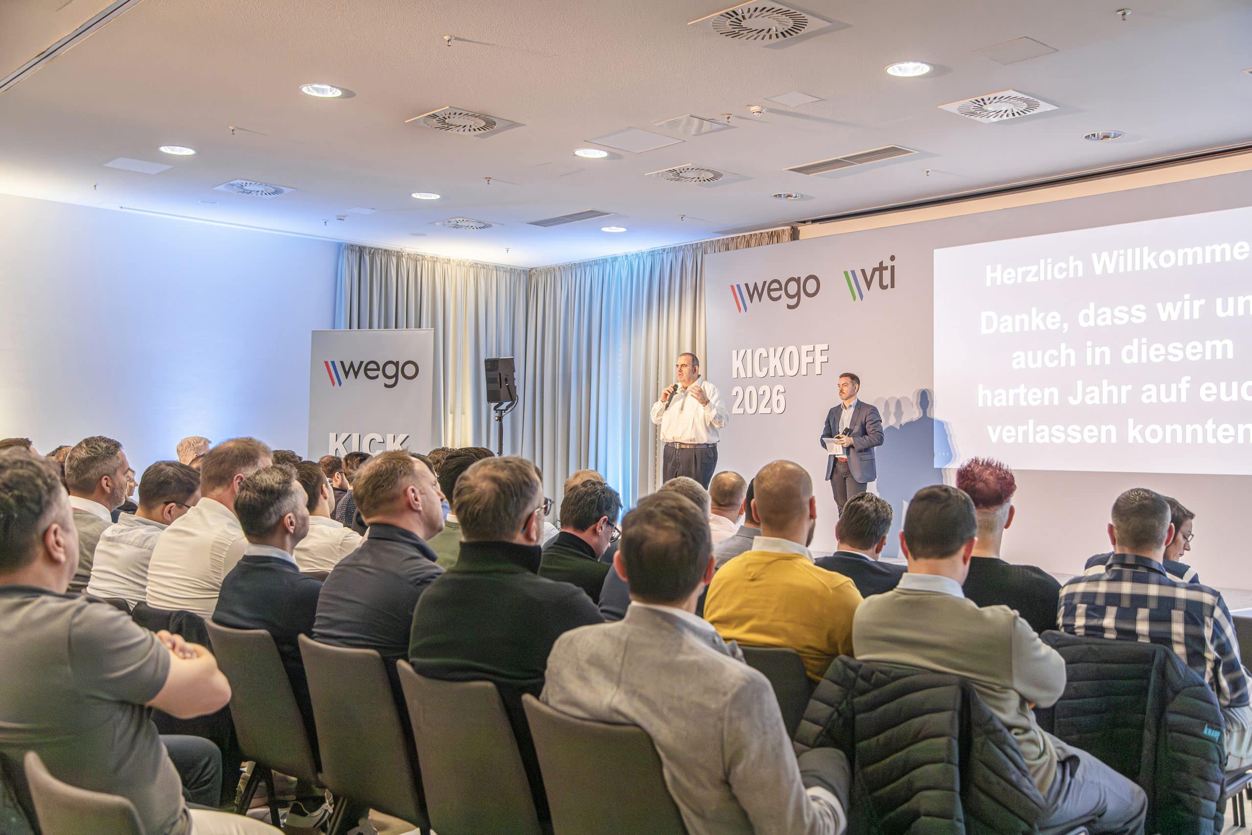 Präsentation der Geschäftsführung