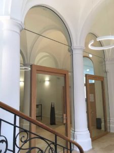 Liborianum_T30 Montierte Brandschutztür