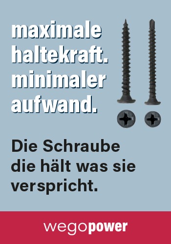 wego power hartgipsplattenschrauben