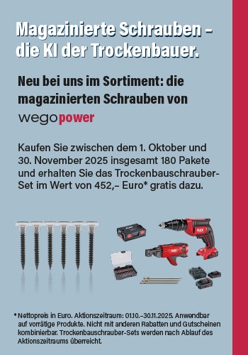 wego power magaziniert